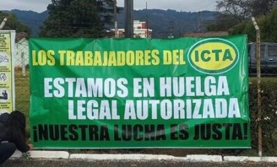 Guatemala. Huelga indefinida de trabajadores de ciencia y tecnología agrícola: La humanidad de maíz en lucha