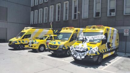 Chile. Trabajadores del SAMU Antofagasta en paro: Tienen apenas dos ambulancias para atender a toda la población regional